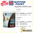 2kg Nippon Paint NippoSEAL Spartic Clear Set. 
