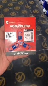 CWORKS CLUTCH SPRING MIO SPORTY/SOULTY/BEAT CARB 1000RPM BLUE 3PCS SET