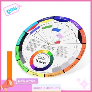 Gou บัตรกระดาษมืออาชีพ ออกแบบสีผสมล้อหมึกตารางคำแนะนำรอบ