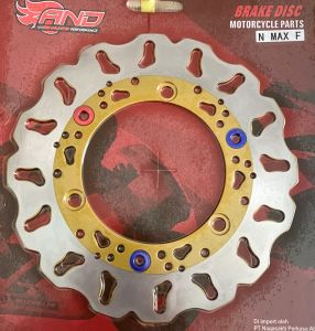 PIRINGAN DEPAN AEROX 155CC-LEXI-NMAX NEW-NMAX OLD CAKRAM DEPAN YAMAHA NMAX AEROX 155CC LEXI DISK FRONT STANDAR UKURAN ORIGINAL