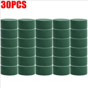 YESPERY 30Pcs Round Floral Sponge Fresh Flower Preservation Water-Absorbent Flower Mud for Bouquet Making & Floral Arrangements