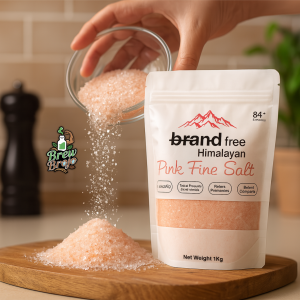 Garam Himalaya Pink Brandfree Himalayan Pink Salt Garam Dapur Sehat NonGMO Garam Halus untuk Masakan