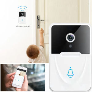 Bell Rumah Wireless Camera Waterproof Pintu Visual Nirkabel Cerdas Lonceng Pintu Anti-Pencurian WiFi Kontrol Aplikasi Remote