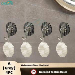 [OKLIFE. SG]Adhesive Backpack Hanger No Drill Home Wall Hanging Storage Hole Free Wall Hook Door Back Hooks