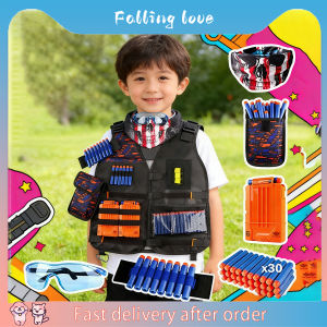 Childrens Role-Playing Soft-Padded Tactical Vest Set