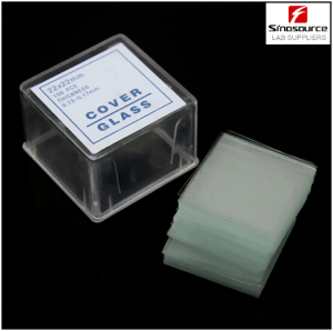 MICROSCOPE COVER GLASS 22x22MM