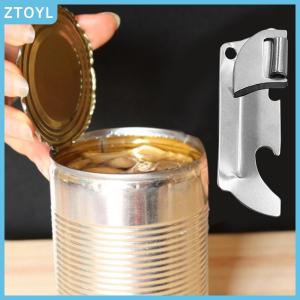 ZTOYL Foldable 2 In 1 Polished Stainless Steel Finish with The Utili-key Multi-function Can Opener Mini Openers kitchen accessories