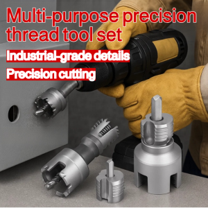 💕Inside and Outside Integration 💕Multi-Purpose Precision Threading Tool New Electric Drill New Tapping Tool
