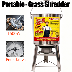 Multifunctional Stainless Steel Grass Cutter & Vegetable Chopper | Fruit Vegetable & Feed Shredder