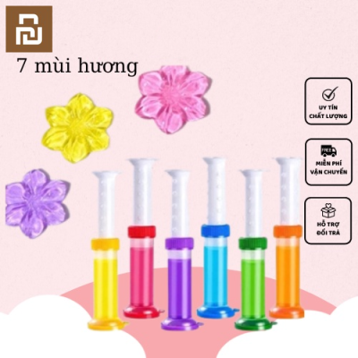 Youpin Gel thơm làm sạch khử mùi vệ sinh Diệt khuẩn khử trùng bồn cầu hình bông hoa gel thơm bồn cầu