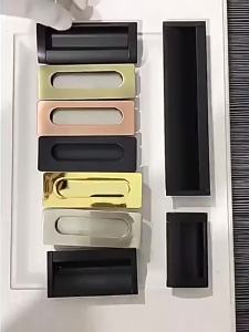 SG Stock Invisible Recessed Drawer Pull Flush Hidden Cabinet Handle Sliding Wardrobe Door Furniture Hardware Accessorie