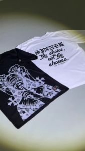 SINNER by Choice - Mitchieboy Artwear - OVERSIZED tshirt fot men and women .C