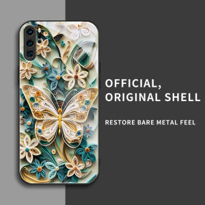 สำหรับ Huawei P30 Pro เคสศัพท์ป้องกันการตก ลายดอกไม้ผีเสื้อ บุคลิกภาพทันสมัย