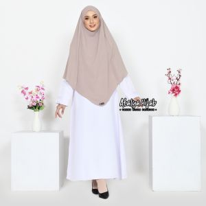 Hijab Khimar Syari Jilbab Jumbo Daily French Yoora Khimar Crinkle AirFlow Free Cadar Tali