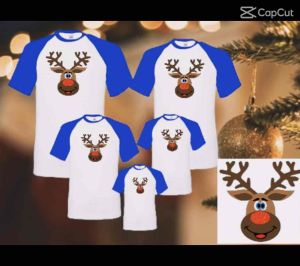 CHRISTMAS RAGLAN FAMILY SET (sold separately)PART4