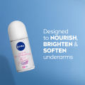 PACK OF 2 NIVEA Deodorant Extra Brightening Antiperspirant Roll-on with Vitamin C, deodorant for women, 50ml. 