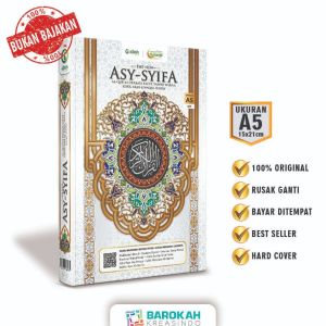 Alquran dan Terjemahannya Tajwid Warna Lengkap 30 Juz Asy Syifa A5 dan A4 Terjemahan Latin Perkata