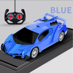SKISOPGO 1:18 Remote Control Racing Car with LED Light Manually Control High Speed Drifting Toy Car Mainan Kereta