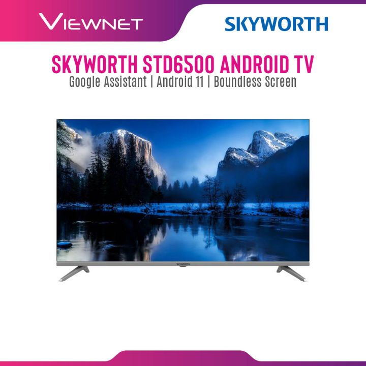 [7.7 Chup Dulu Presales] Skyworth STD6500 Android Smart TV with Google ...