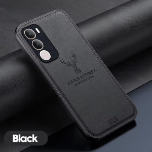 Case Deer For Vivo Y19S Pro / Y19S Softcase Motif Rusa Silikon Warna Space Grey/Biru Tua/Space Black