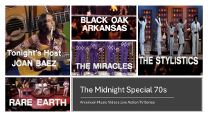 The Midnight Special TV show V3 from the 1970s  Episodes 20 to 29 Video Collection English DUBBED  on 32GB Flash Drive Includes Free Surprise Gift