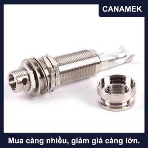 【CANAMEK】 1 chiếc ổ cắm đầu vào đầu ra âm trầm cho guitar điện bằng đồng thau