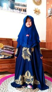 ATIKAAYUSTORE (COD) - Gamis Anak / Abaya anak / Gamis Arab/ Aiyzhaa Syari Kids 3Thn/4Thn/5Thn/6Thn/7Thn/8Thn