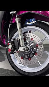 Motorcycle Front Brake Disc for Mio I 125 3holes / Mio Mio soul 4holes 260mm with BracketFast Shipping