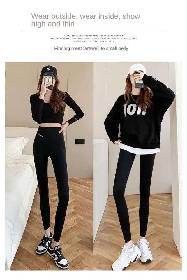 Yoga Pants Sports Leggings Plus Size New Style 2023 High Waist Quick drying Tights Mesh Yoga Pants Buy One Get One Free Lazada PH