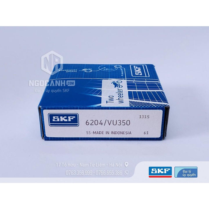 Bạc đạn xe máy SKF 6204/VU350 - Bao bì mới của SKF | Lazada.vn