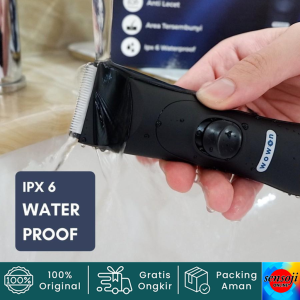 Wowon Alat Cukur Elektrik Waterproof Anti Iritasi untuk Bulu Ketiak Kemaluan dan Area Sensitif Cukur Basah atau Kering Steinless Steel Original