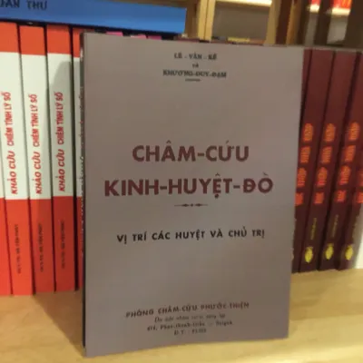 Sách Châm Cứu Kinh Huyệt Đồ