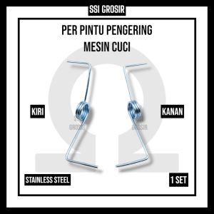 Per Penutup / Per Mesin Cuci Pintu Pengering 2 tabung (1 SET)