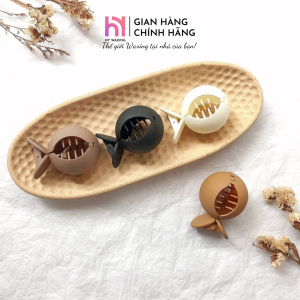 Set 4 Kẹp Tóc Đuôi Ngựa Hình Cá HYWAXING Cho Nữ Phong Cách Hàn Quốc
