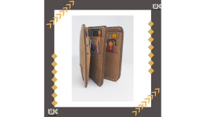 DOMPET PRIA KULIT PREMIUM MODEL LIPAT KEREN  - hand made -  hand stich