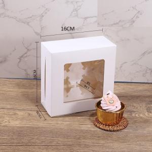 Wholesale 102050100PCS Muffin Cupcake in Pure White Design with Holder2 4 612 Hole Cupcake With Holder COD