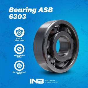 Laker Bearing 6303 Asb Bearing Roda Belakang N-Max New Old INB Original Asb