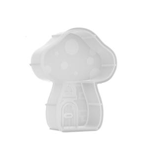 Mushroom House Silicone Molds for Making Soap Gypsum Decoration Epoxy Resin Silicone Molds for Art Craft