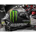SCORPION EXO R1 AIR - Fabio Quartararo Monster Silver. 