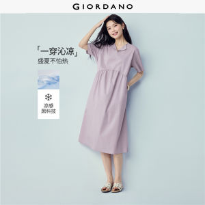 Giordano Women Women Dress - Non-Elastic Free Shipping 05466320