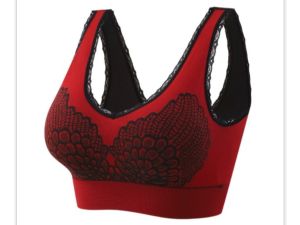 SB-118 สปอร์ตบราผู้หญิง เสื้อในสาวอวบ ผ้าทอ เสื้อชั้นในผู้หญิง ฟรีไซส์