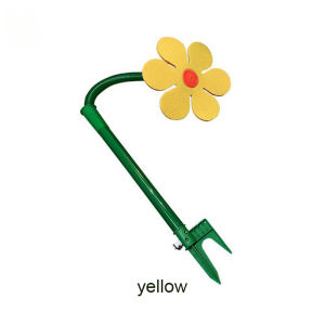 Crazy Flower Sprinkler Dancing Sun Flower Yard Sprinklers For Watering 720° Rotating