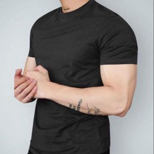 Áo thun CỔ TRÒN nam nữ nhiều màu kiểu trơn tay ngắn mẫu áo phông vải Cotton dày co dãn form ôm body