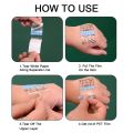 Plester Luka Anti Air Transparan PU Film Dressing Untuk Luka Plaster. 