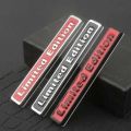 Emblem Logo Limited Edition Mobil Bahan 3D Metal Stiker Emblem Mobil Universal. 