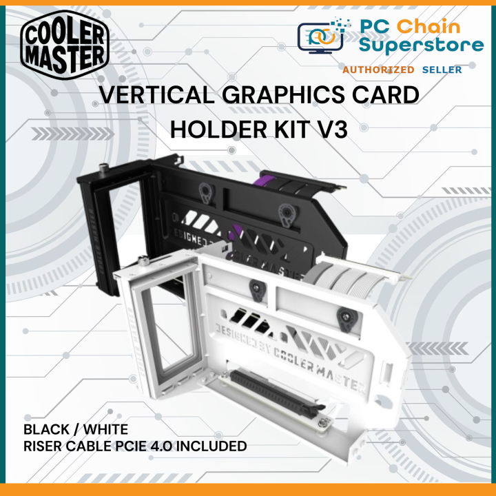 Gpu Holder Kit Cable Riser Gpu Vertical Cooler Master Vertical
