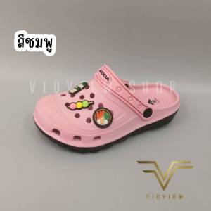 VIDVIEW !!ลดสนั่น!! รองเท้าหัวโต หญิง Adda 5TD24W7 พื้น 2density ถนอมเท้า เบอร์ 36-39 ฟรี Jibbitz รองเท้าแฟชั่นหญิง