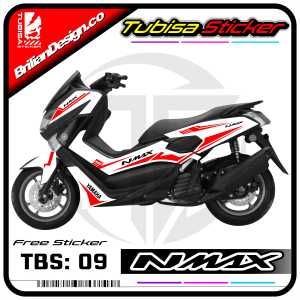 Stiker Nmax Lama - Stiker Sticker Striping Variasi List Motor Nmax Lama/Old. TBS.09