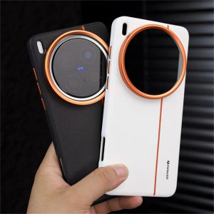 Simple Case For Vivo X200 Pro Mini X 200 Ultra X300 Pro 5G Luxury PU Silicone Leather Back Cover Protect Shell Shockproof Bumper