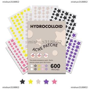 mishun318862 600 PCS SET Star Pimple Patch Acne Colorful Invisible Acne Removal Skin Care